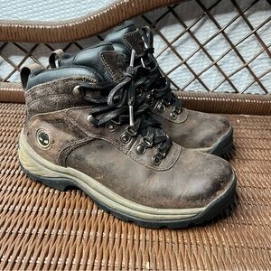 Timberland Leather Hiking Work Ankle Boots Size 6.5
